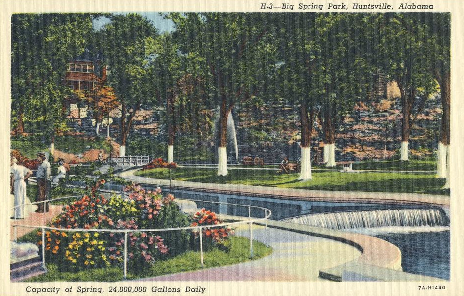 PaddleHistory's tweet photo. #Waterfall at #BigSpringPark, #Huntsville, #Alabama. The park now plays host to numerous events, including Panoply Arts Festival and Concerts in the Park. https://t.co/HJ9pomTxQg