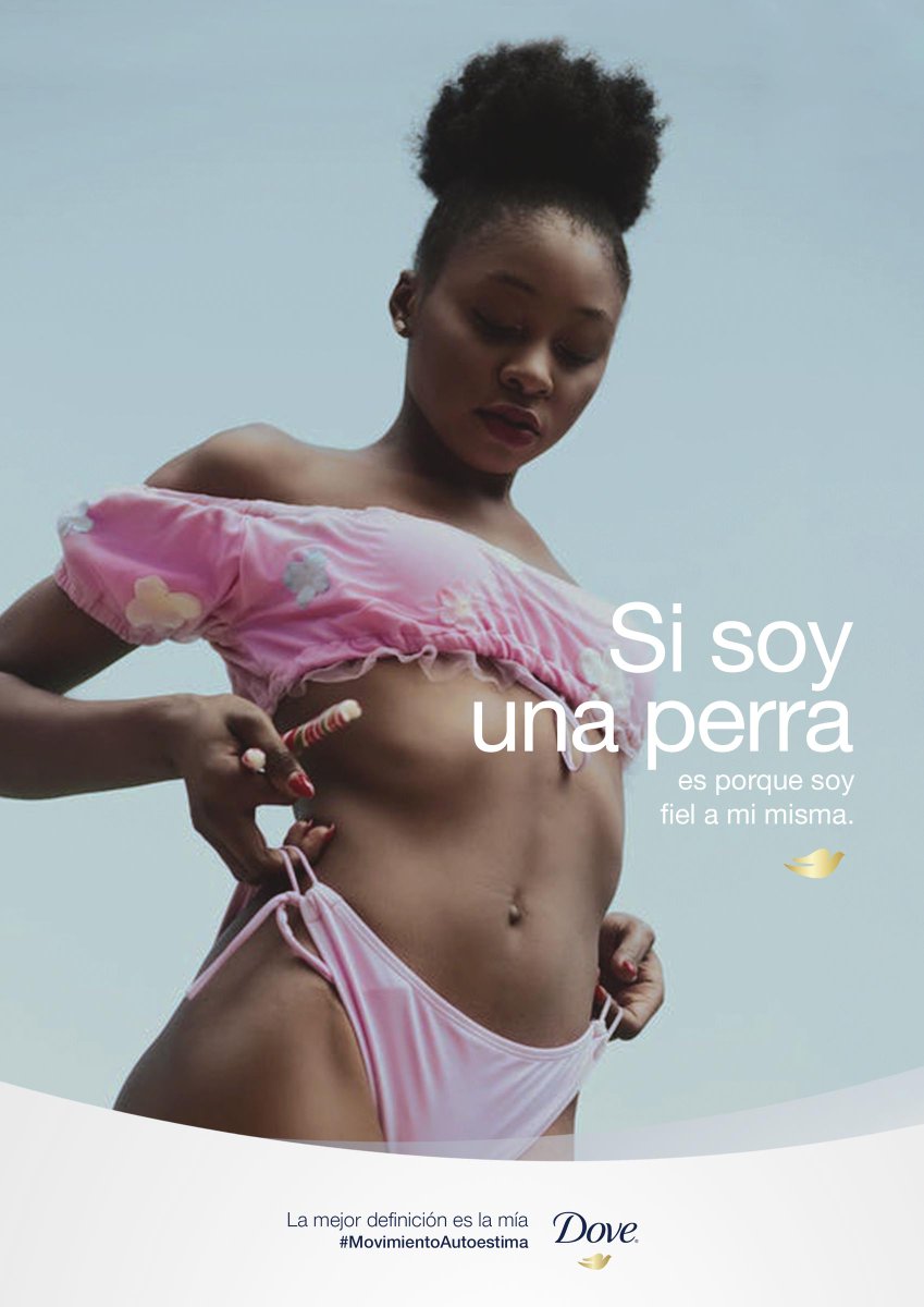 adsoftheworld's tweet photo. Women are often insulted with adjectives referring to animals. In the boom of female empowerment, @Dove as a champion of real beauty and stereotypes, confirms that the only definition that matters, is the one you have of yourself. https://t.co/cwSSHaZdwS #studentad https://t.co/KXtDxygujD
