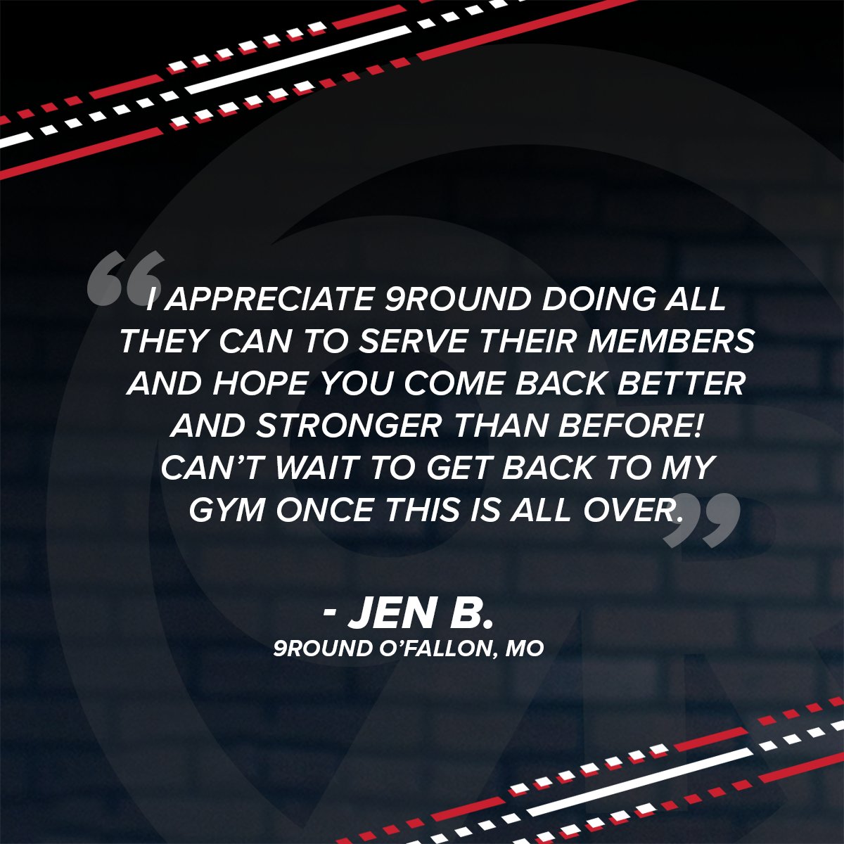 9Round's tweet photo. The continued support from all of our 9Round members across the world reminds us daily why we do what we do! We can't thank you enough! Together, we are #9RoundStrong! πͺ
#9Round #9RoundNation #9RoundFitness #Fitness #Workout #9RoundFitness #9RoundNOW https://t.co/tYzhUbRg8T