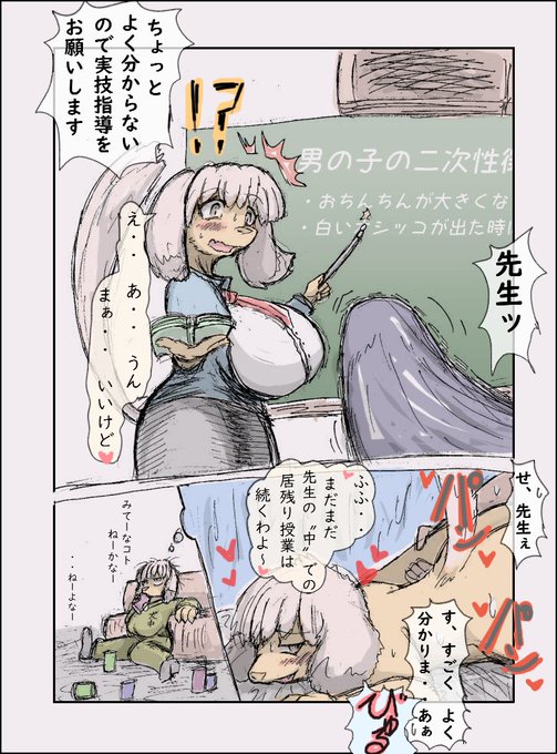 色々と疲れているメスケモ教師(31) 