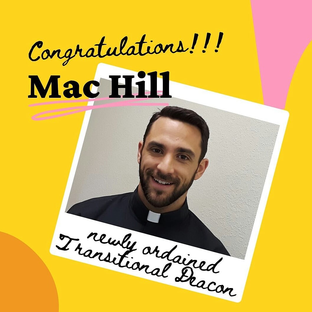 SPCS_Jax_Beach's tweet photo. Congratulations to St. Paul's alumni Mac Hill who will be ordained as Deacon Mac Hill today. We couldn't be prouder as we lift him in prayer! 📷 credit @stjosephsjax #CatholicSchoolStrong #CatholicEducation #alumi #CatholicSchoolAlumni  @dosacatholics @BishopKennyHS @nceakpmears https://t.co/zgaFCwic5L