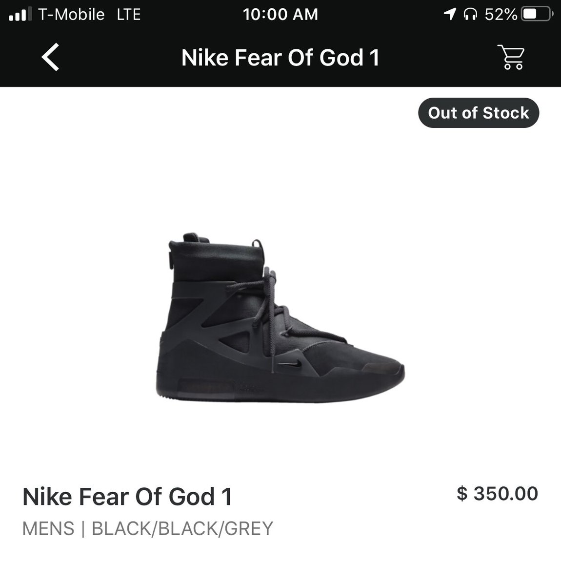 nike fear of god footlocker