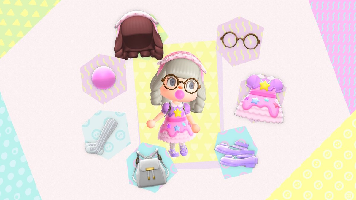 NorthofRin's tweet photo. OOTD; ACNH edition #AnimalCrossing #ACNH #NintendoSwitch #AnimalCrossingNewHorizons #Nintendo #ACNHOOTD https://t.co/5OTKkUVdLX