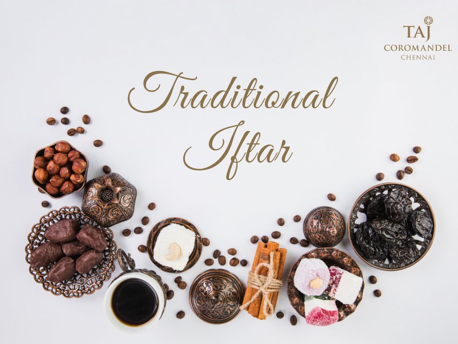 taj_coromandel's tweet photo. Indulge in the delectable #Iftar hamper during the holy month of #Ramadan from #TajCoromandelChennai.

For more details/ place your orders, please call: 044 6600 2827
 
#TajCoromandel #TakeAway https://t.co/qCNGNIaDqM