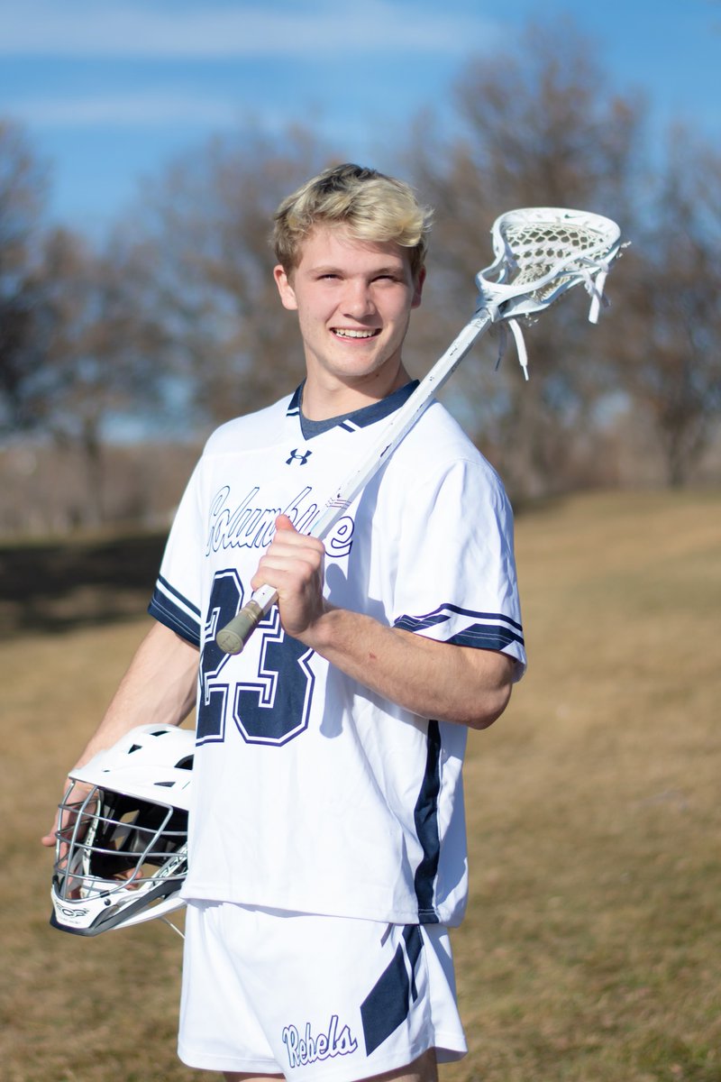 🥍💥Senior Spotlight💥🥍

BRAEDEN HOGAN
Captain #23|Defense
Braeden is a 4 year Varsity player who will attend Western Colorado State University and play football in the fall. #GoRebels #LaxSeniorSpotlight <a href="/Rebel_Athletics/">Columbine Athletics</a>