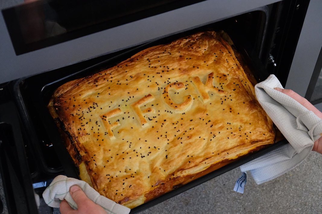 The team cooked up another storm in the kitchen today including some delicious FFCK vegetable pies.🥧

Thank you to everyone who has donated to our <a href="/crowdfunderuk/">Crowdfunder UK</a> so far - your support allows us to keep on providing these meals and we couldn’t do it without you!