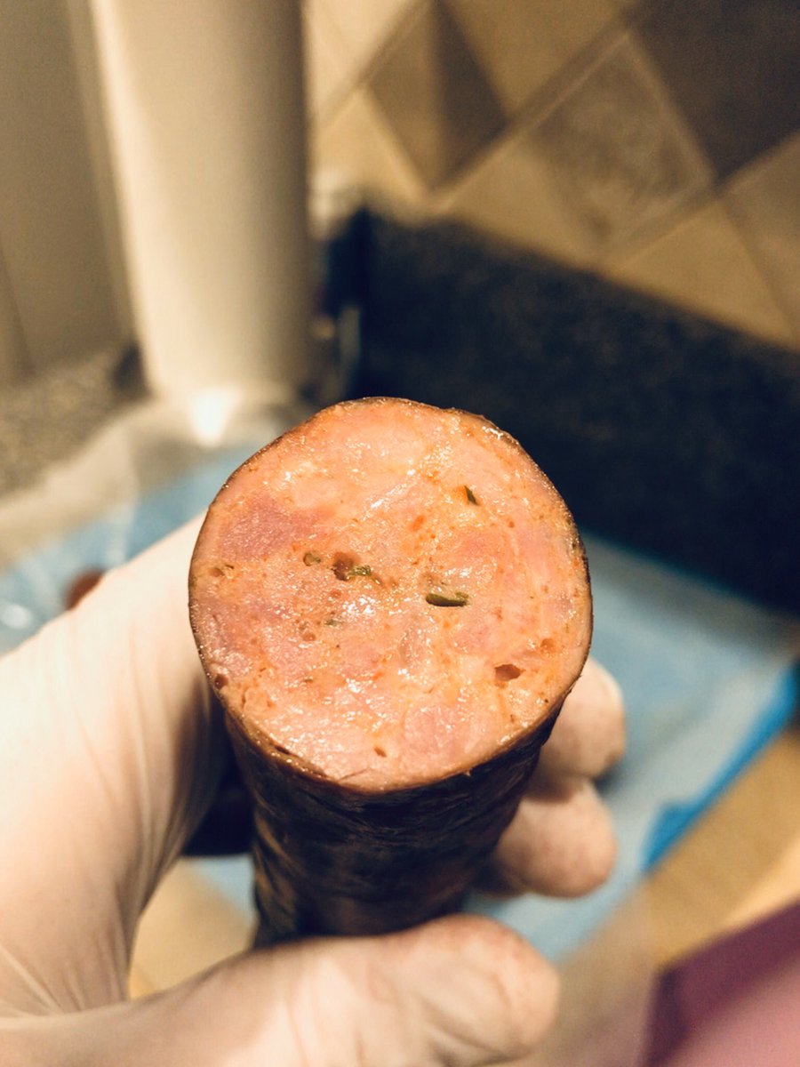 There is a stunning lack of quality sausage in Virginia, so I had to develop my own Creole smoked sausage in the Savoie’s-Manda’s-Richards’s vein: