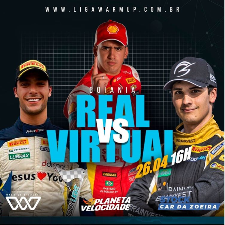 rallytimao's tweet photo. É domingo, 16:00h, direto do Circuito Virtual de Goiânia !
⠀
Matheus Iorio vai representar o Corinthians na Stock Car da Zoeira Challenge na próxima etapa, em Goiânia. 

Acompanhe tudo ao vivo na tela da Warmup: https://t.co/NboEjLUT5H https://t.co/ISMav4QaNA