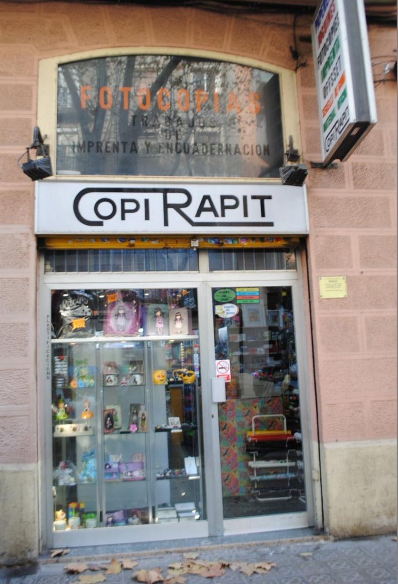 NegociLocalBcn's tweet photo. Copi Rapit és una papereria situada a Poblenou que fa anys que ven tota mena de material escolar i realitza serveis de copisteria. 

Fem difusió entre tots els veïns.🏡

📩Explica'ns la teva història perquè et fem difusió en temps de crisi. https://t.co/TzzDzCHlFS