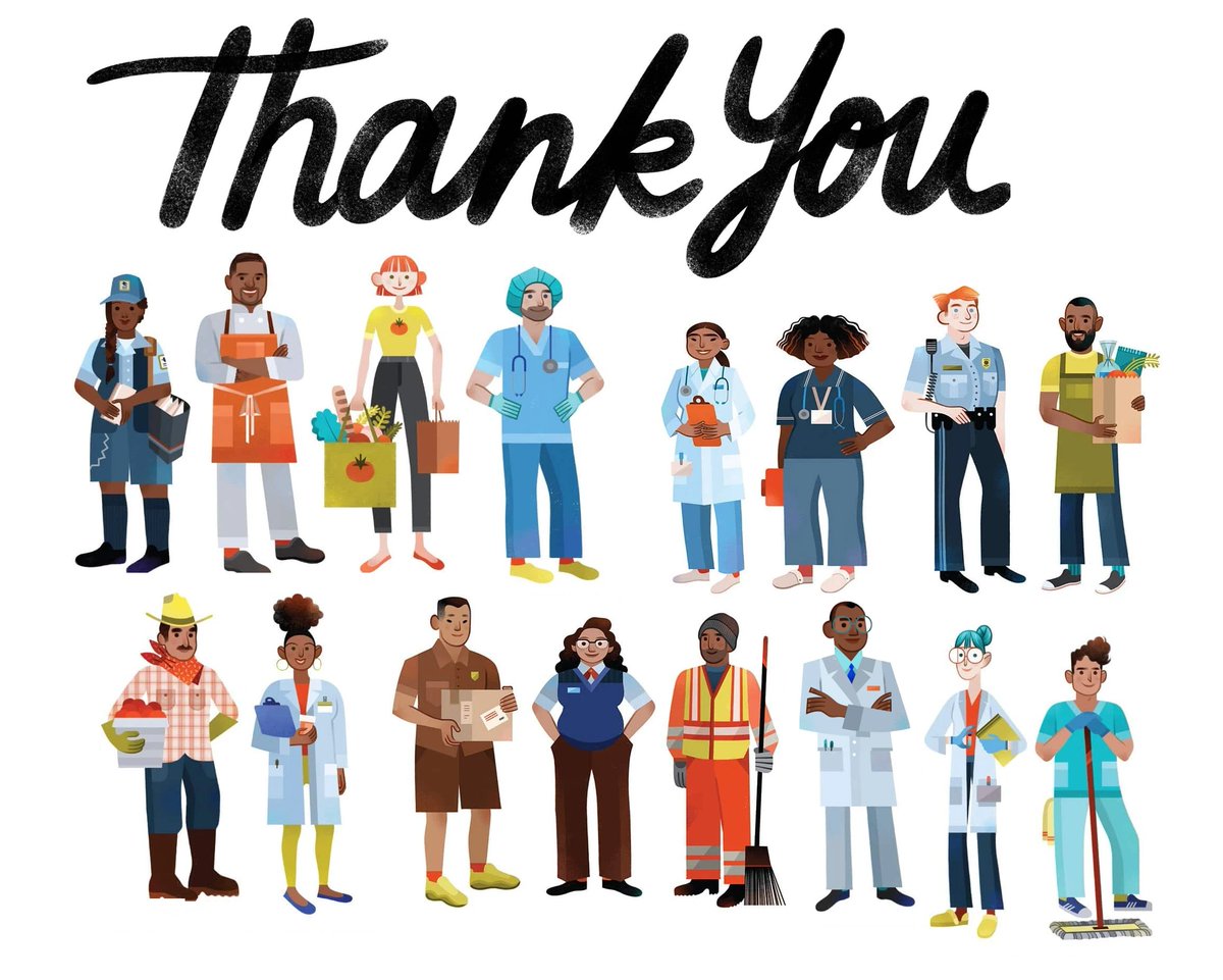 JustinBrannan's tweet image. Everyone's struggling. Many are unemployed. Some are lucky to work from home. But many are still headed to work every day, making it possible for the rest of us to stay safe.

To all of our essential workers: THANK YOU.

New York City will never forget how you stepped up for us.