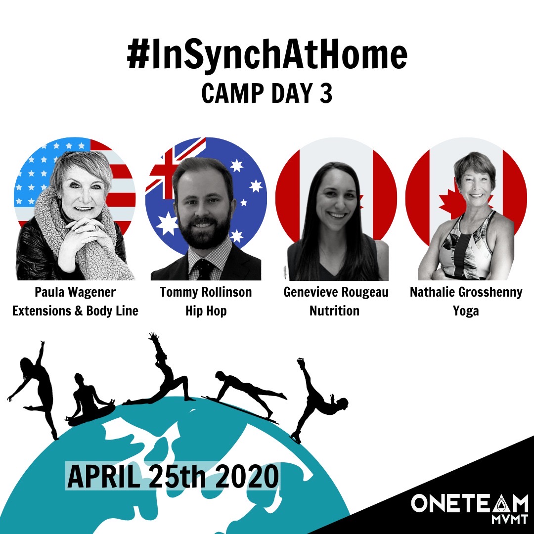 #TeamSports may be sidelined right now but their athletes don't have to be. Feeling #Inspired by teams around the🌎who are staying #Positive &amp; #Together in this unprecedented time. Big thanks to great coaches like Paula Wagener, Tommy Rollinson, Gen Rougeau, Nathalie Grosshenny💕