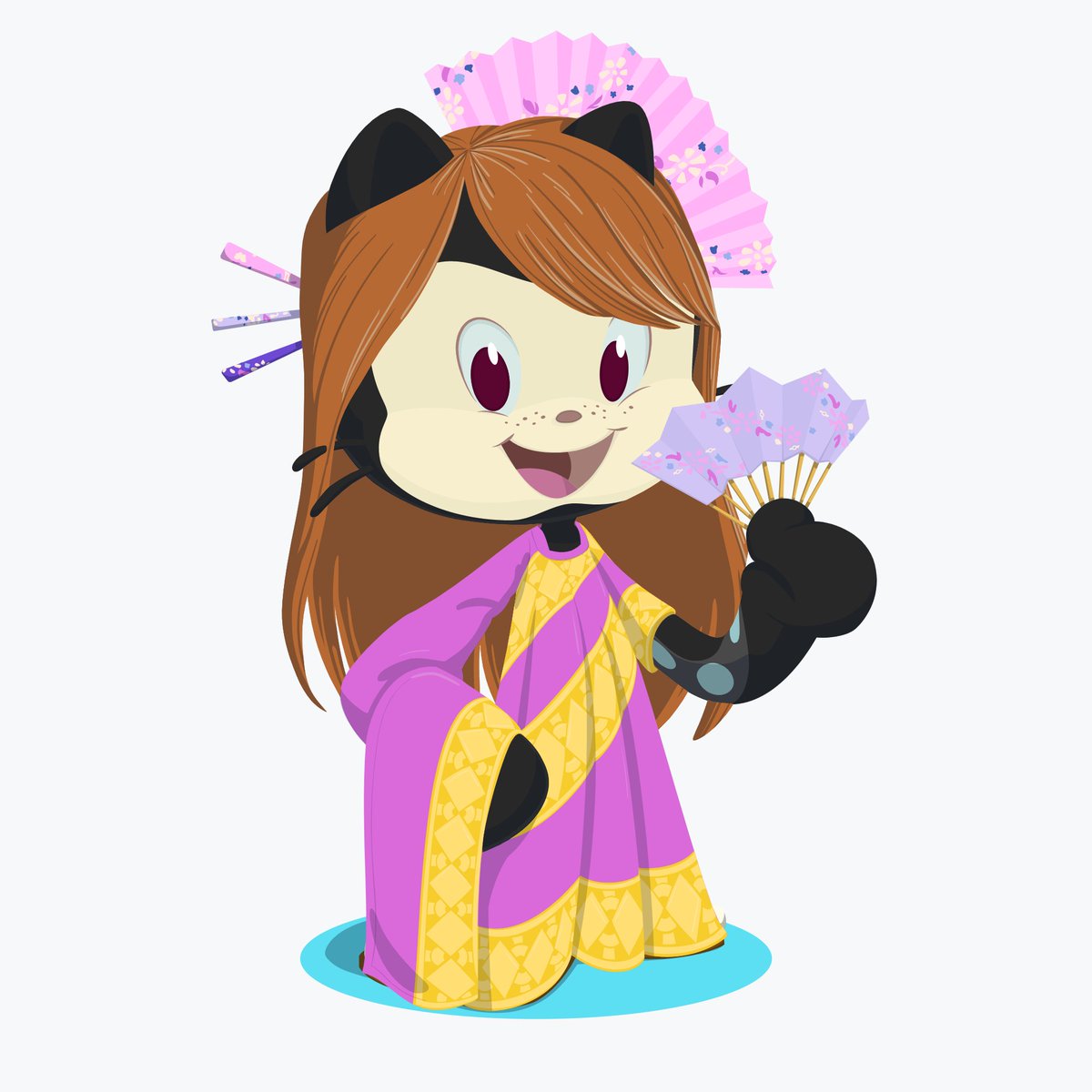 RonitBiswas20's tweet image. Yes Octocats can be beautiful too😁😁
#myoctocat 
#StudentHack8 @GitHubEducation