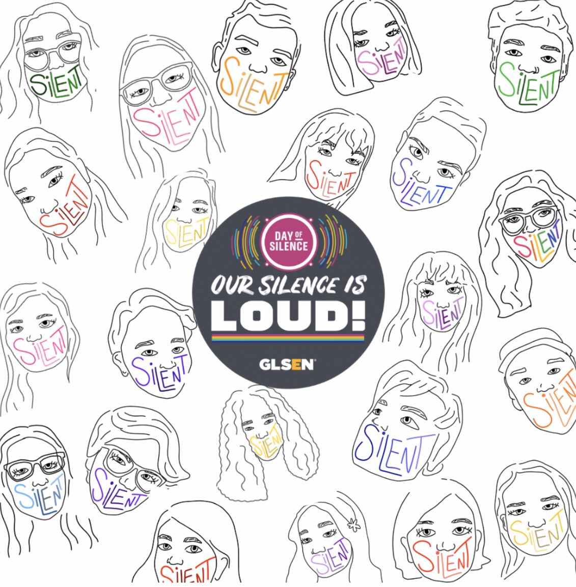 LovejoyGSA's tweet photo. We are so thrilled and thankful for how yesterday’s Day of Silence went! Thank you to everyone who participated or showed their support. If you want to know more ways to get involved or when our zoom meetings are, DM us! Follow us on instagram @lovejoygsa https://t.co/AN0hQ3Nsyr