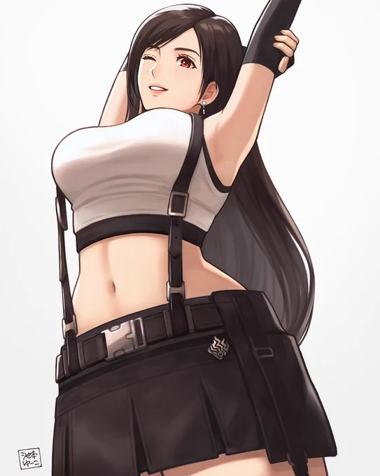 ティファ可愛い  #FF7R 