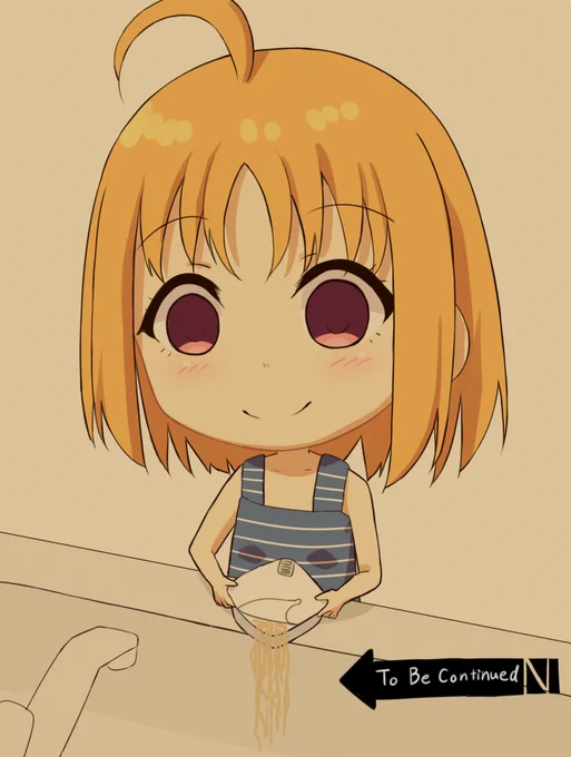 千歌「あんちゃんとお揃いで今日はチカもカップ焼きそばなのだ～」 