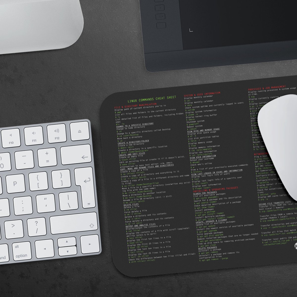 Mouse pad  - Linux Commands Cheat Sheet #myhackertech  

myhackertech.com/products/mouse…

#mousepad #mouse #mousepadgaming #mousepadmurah #gaming #mousepadcustom #mousepadgamer #mousegaming #mousepads #custommousepad #mousepadanime #mousepadpromosi #mousewireless #keyboard