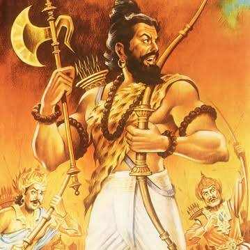 Today is  #ParshuramJayanti so thought of writing a small tweet thread on Parshuram and his connection with my community -  #GowdSaraswatBrahmin or the GSB community as they are known today predominantly settled between Goa and Mangalore.1/15