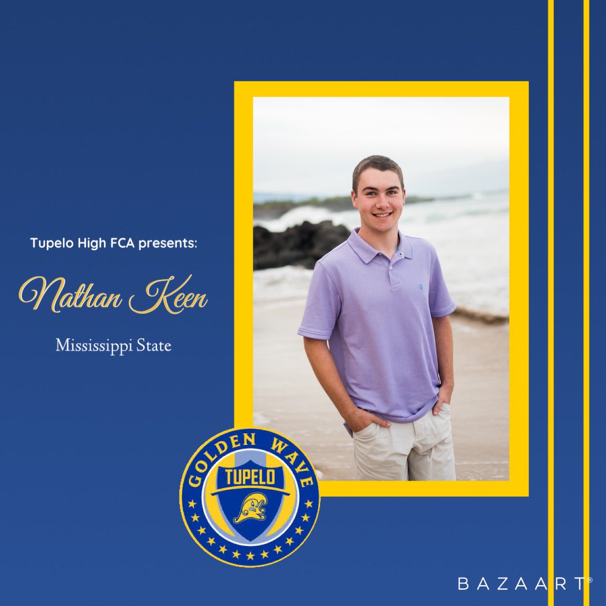 TupeloHighFCA's tweet photo. Nathan is going to MSU and majoring in chemical engineering. “I’ve really enjoyed FCA over the past few years because everyone else who’s involved has helped me to stay grounded in my faith and to develop as a Christian leader. I hope they can all continue to grow in the gospel!” https://t.co/6kiZqBAJam
