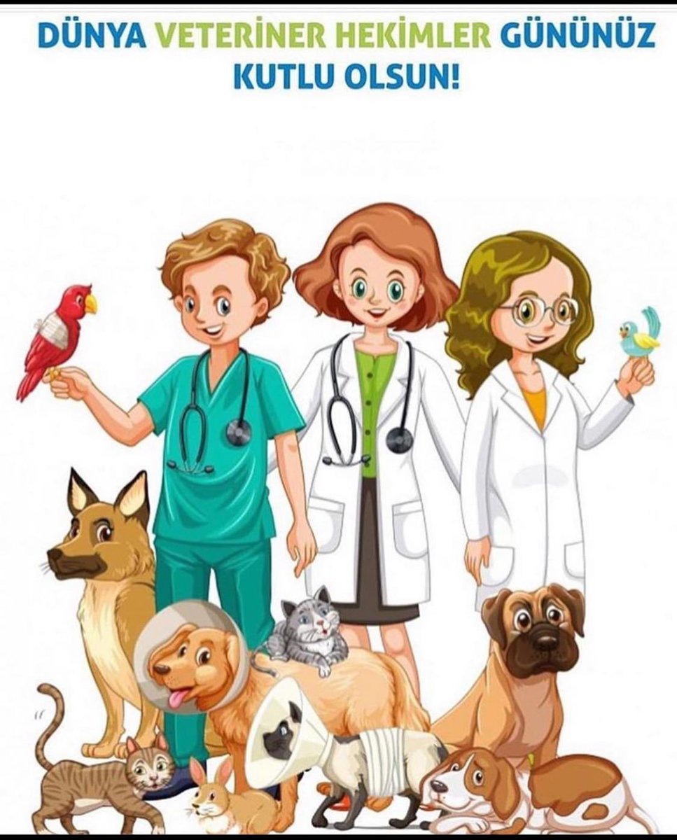 Merhamete, sevgiye ve şefkate  ihtiyacı olan dostlarımıza yardımcı olan Veteriner hekimlerimizin günü kutlu olsun ...İyi ki varsınız🙏🏻🤍