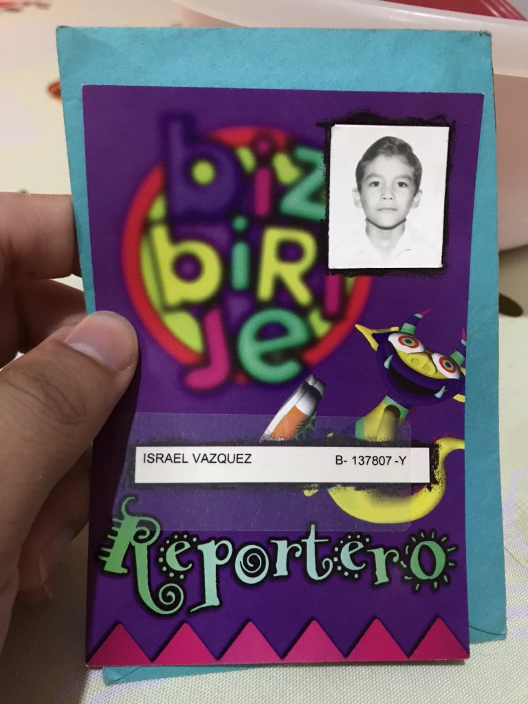 Hola <a href="/CanalOnceTV/">Canal Once</a> buscando unos papeles me encontré con esto y me trajo muchos recuerdos 😊😇