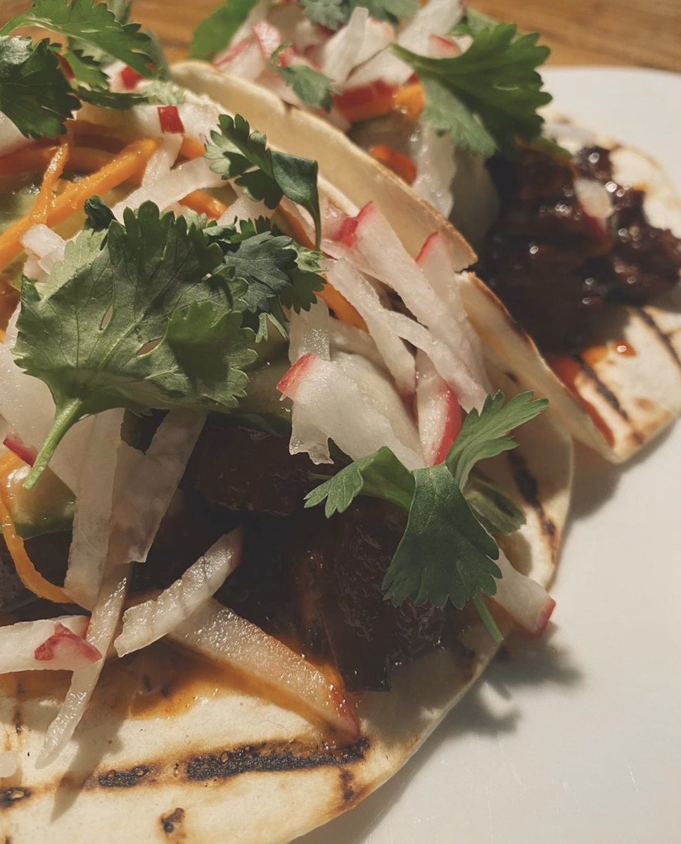 In the mood for Mock Duck Tacos?  

Pick some up from our new curbside window or have it delivered from BiteSquad, Uber Eats, DoorDash or Postmates.

#lynlake #mplseats #mplsfood