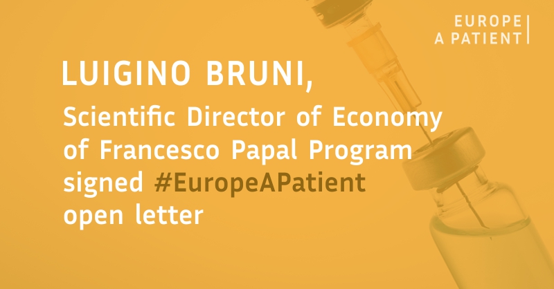 europeapatient's tweet photo. #EuropeAPatient: We address this letter to the leaders of EU institutions, @eucopresident, @vonderleyen and @EP_President and the MEPs of all the political groups of the European Parliament.
Only together we can #helpEU
You can sign our petition here:
https://t.co/O5or1Bu1PV https://t.co/0ZTFjVP5Dk