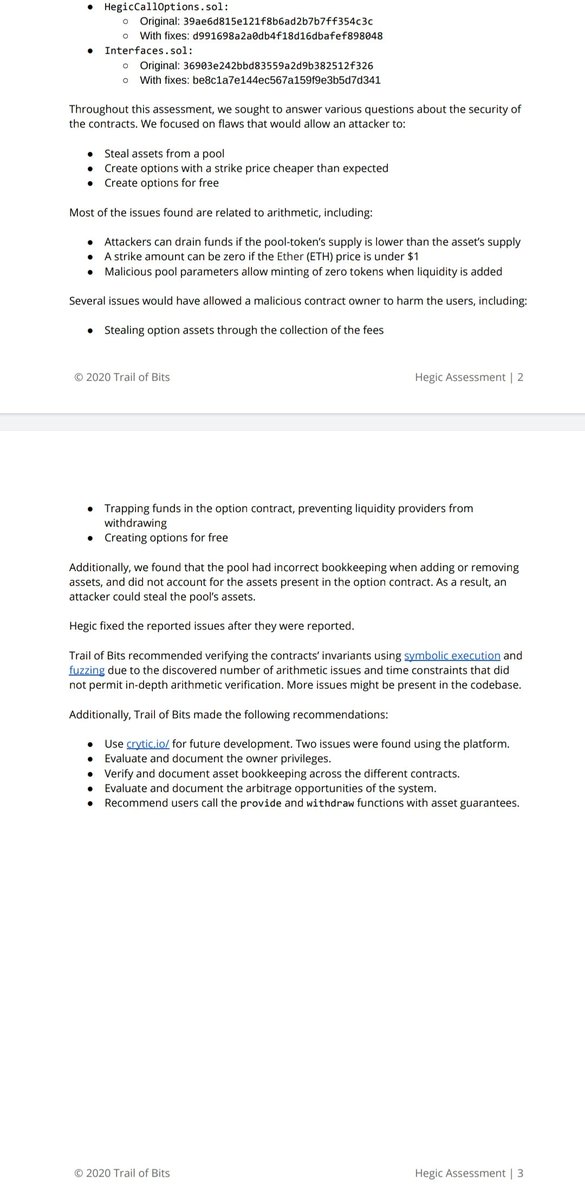 For those too lazy to open a PDF, heres the "audit"For those who don't know wtf this is:1. It's an audit summary.2. There are red flags in summary.3. You need to read between the lines a bit whenever looking at an audit. Actually easier to do the summary.  https://twitter.com/AFDudley0/status/1254018557685325825