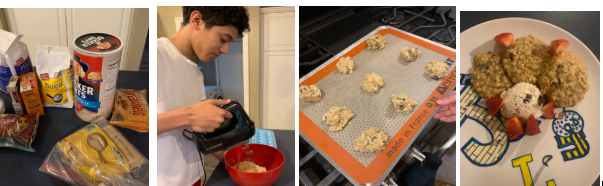 aberryfinn's tweet image. Culinary II students are at home &amp;amp; "Pantry Cooking."  I am happy to share their creations- let the drooling begin with Jayden Luther's cookies   #LHSCulinary #pantrycooking #LHScolonelpride