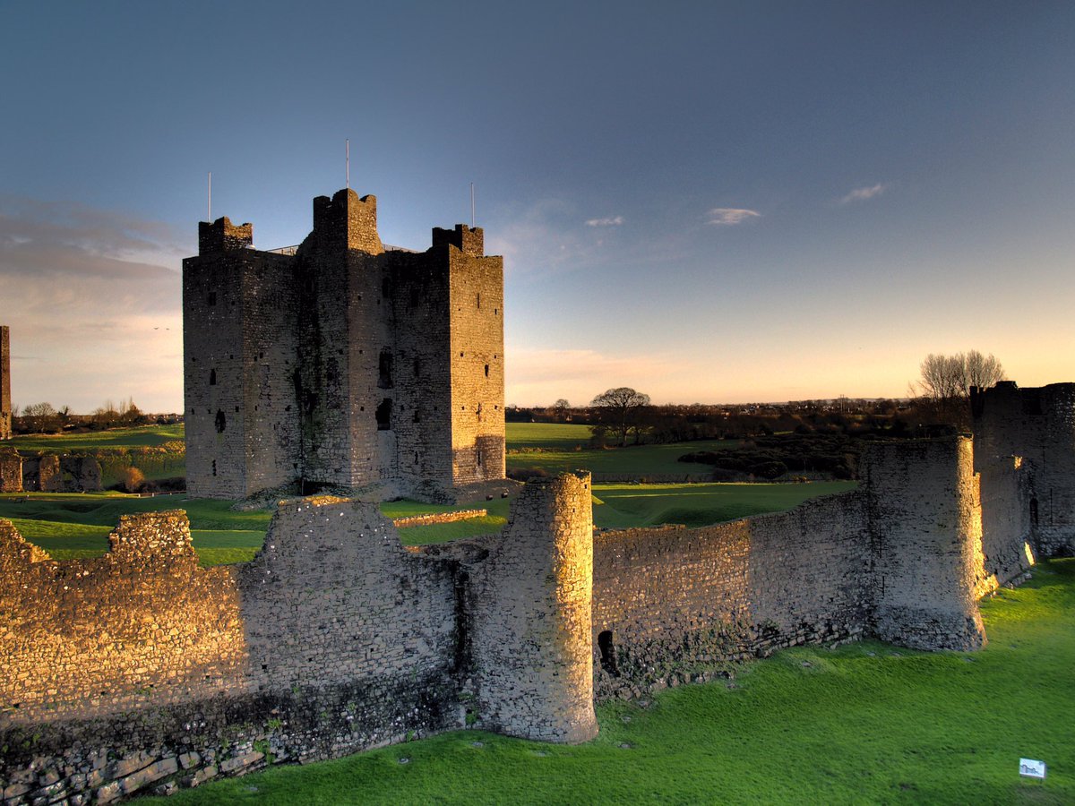 This is the 12th C Trim Castle which is the largest Norman castle in Ireland
