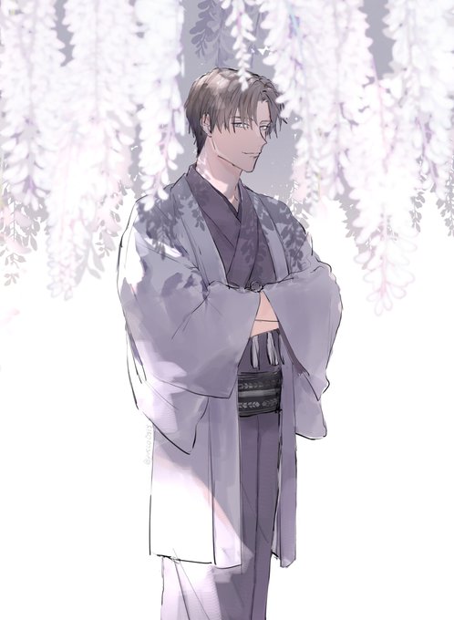 「haori wisteria」 illustration images(Popular)