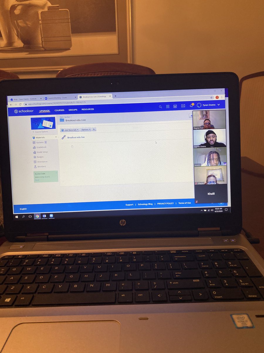 UB and ETS Virtual Saturday University today! #TRiOWorks!