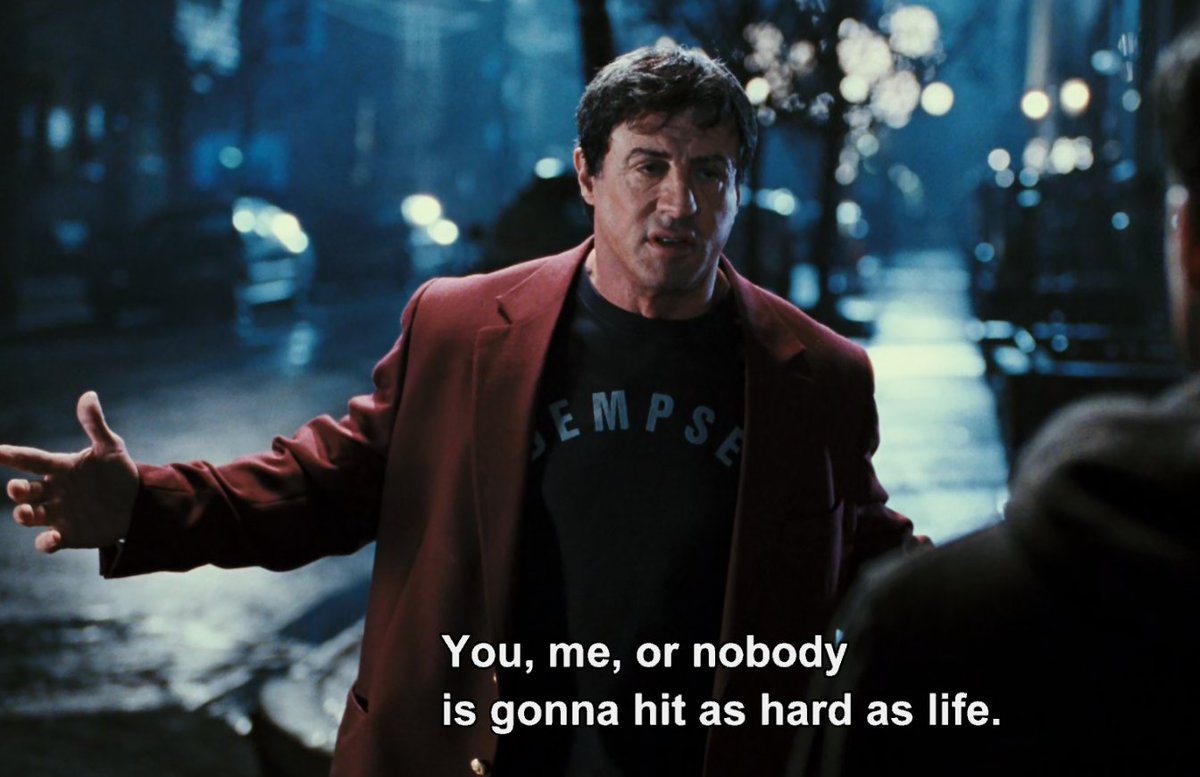 New Episode! Sunshine and Rainbows and Lollipops
Listen here>>bit.ly/2W0nHer
or on any pod app
Is this the greatest speech in movie history? Maybe..
But I guarantee you, this is the greatest coverage of what many feel is the greatest speech in the Rocky Franchise