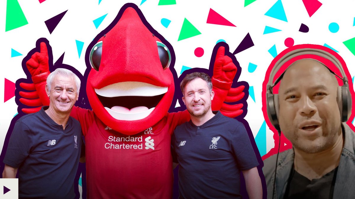 PLCommunities's tweet photo. ⚽🔴 Be a #SuperMover like @officialbarnesy, @Realaldo474, @Robbie9Fowler and @Ian_Rush9 in this new version of the Anfield Rap!
#PLPrimaryStars @BBC_Teach https://t.co/kc4c5podVO
