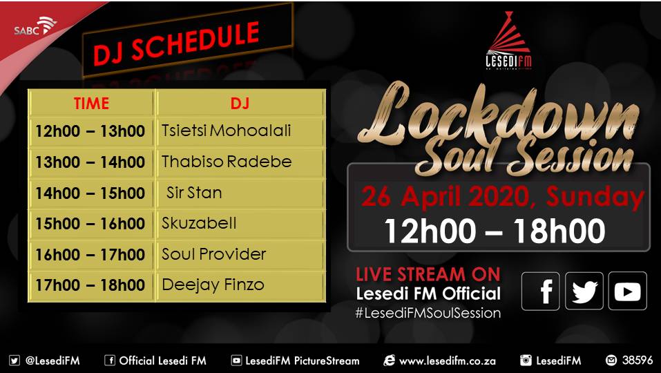 LesediFM's tweet photo. @LesediFMSoulSession #NothingButSoul https://t.co/XqO9KsPPW6