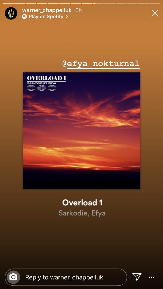 sarkodie's tweet image. 👌🏾 #overload1 @WarnerChappell