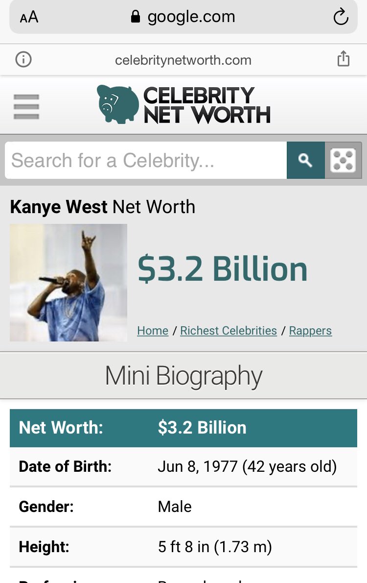 TheCritique6's tweet photo. Don't trust Celebrity Networth #hiphop https://t.co/VdZScj6CBh