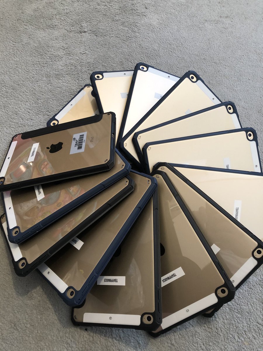 Second batch of #iPads almost ready to go out to #vulnerable #learners enabling them to take part in #online #learning during #covid19
