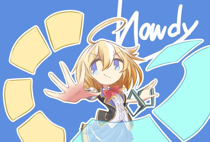 HOW Do You do?
#牛絵巻 