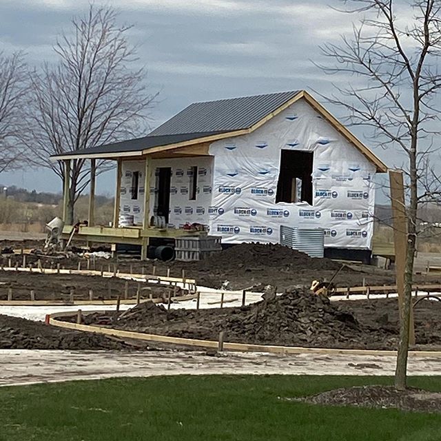 GoebbertsPatch's tweet photo. We love seeing the progress on our bridal cottage - we can't wait to see the weddings to enjoy this venue in the future. https://t.co/1fTdRmDq9l