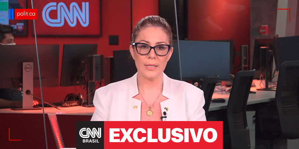 Deputada federal Carla Zambelli (PSL-SP) mostra mensagens, com exclusividade, à CNN, e diz que Sergio Moro queria ser indicado ao Supremo: cnnbr.tv/3599lNk