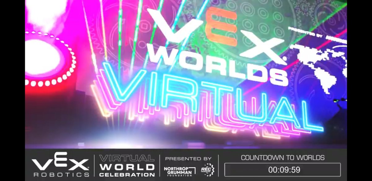 CastlebrookeTLC's tweet photo. Happening now on YouTube, the virtual conclusion of the 2019/2020 VEX Robotics season  and the game reveal for the 2020/2021 season!  @Team356 https://t.co/jEspj6LdJ8