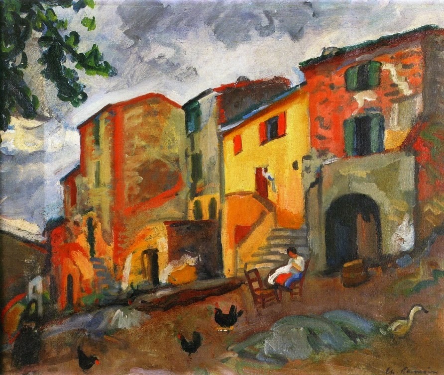 Charles Camoin, Village Street, Collioure, 1912