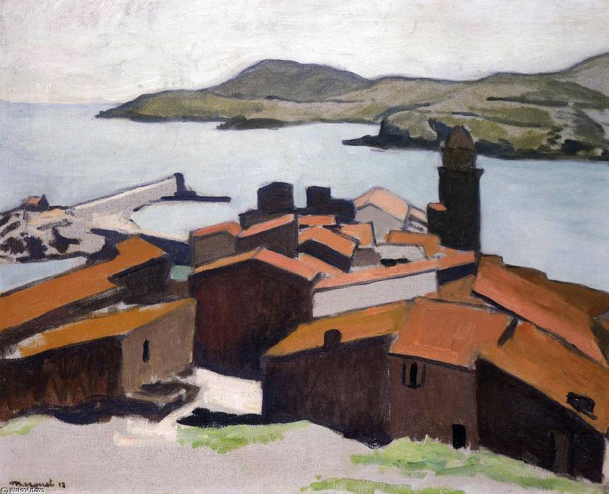 Albert Marquet, Vue de Collioure, 1912
