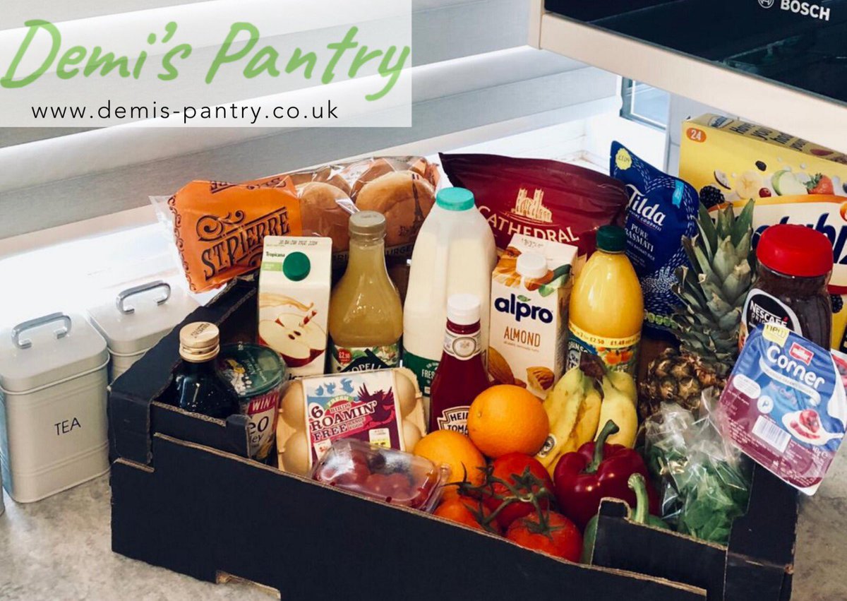 DemisPantry's tweet photo. Guaranteed next day delivery with Demi’s Pantry across all West London, Harrow, Uxbridge and Slough postcodes. 🥕🥚🥦🥛🍞 https://t.co/e90m8tae6M