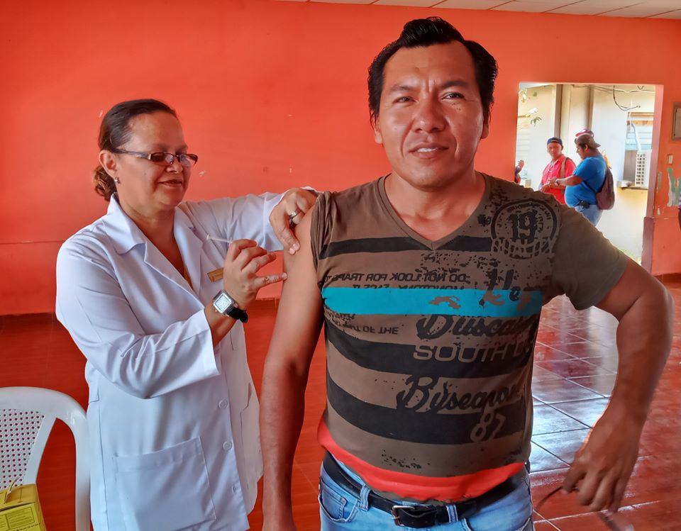 atipitapa's tweet photo. #SaludyFé | MINSA realizó jornada de vacunación contra 'La Influenza' y dos pastillas para desparasitar a los trabajadores de la Alcaldia Municipal de Tipitapa y poblacion que asistió esta mañana. https://t.co/dr2WGMZ50t