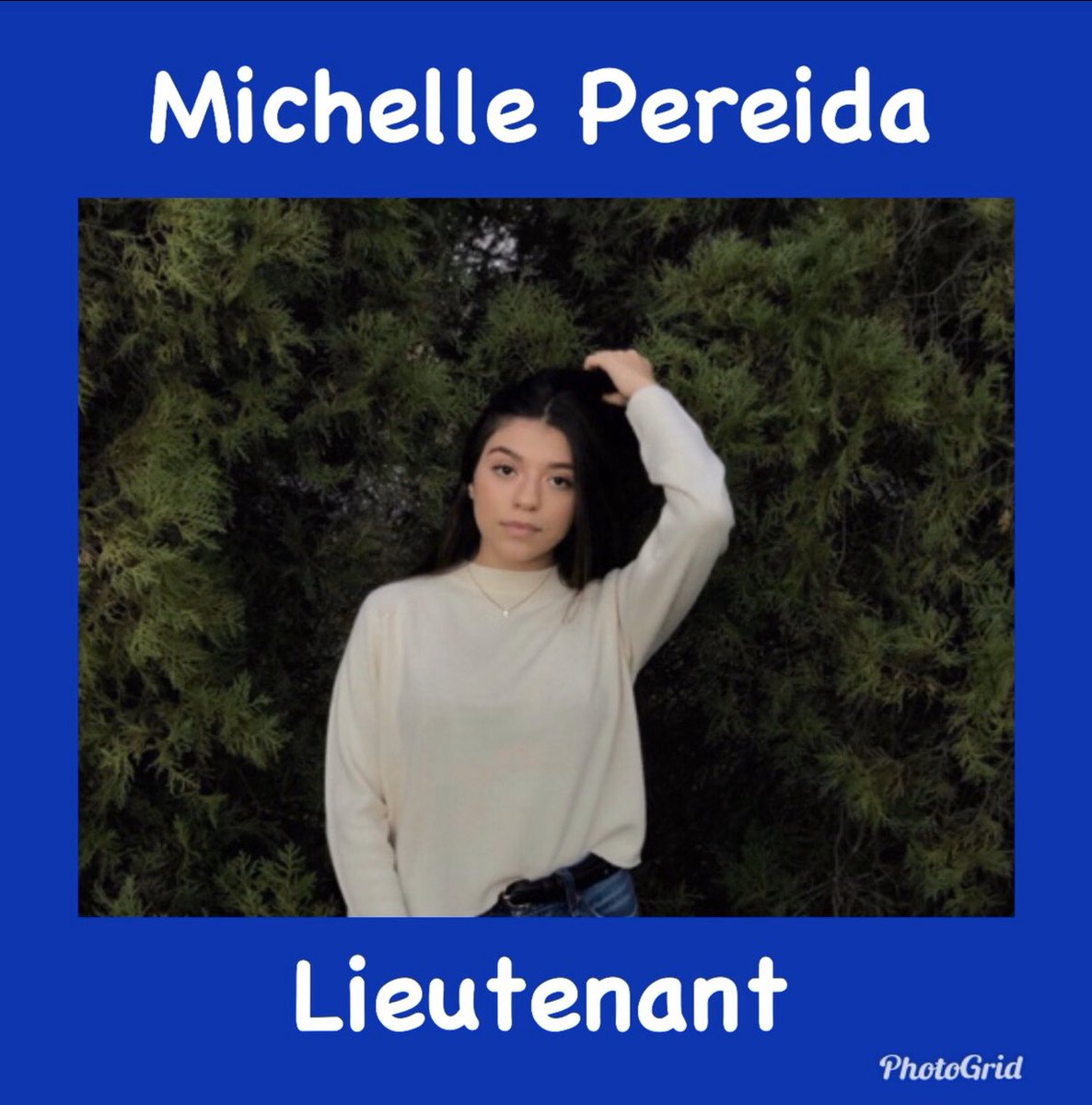 luther_brooke's tweet photo. Pantherette Senior Spotlight -Day 7

Lieutenant - Michelle Pereida

@khspantherettes @KingHSPanthers @SheldonISD https://t.co/8cEQ7FZSKf