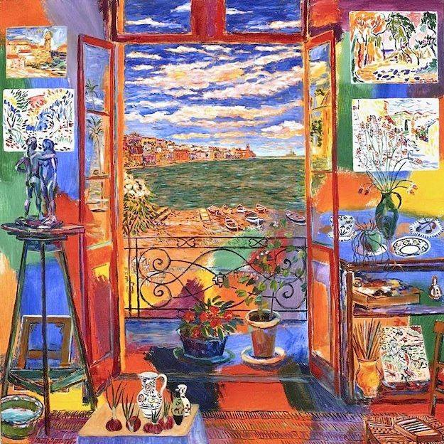 Matisse, Atelier de l'artiste a Collioure, 1905