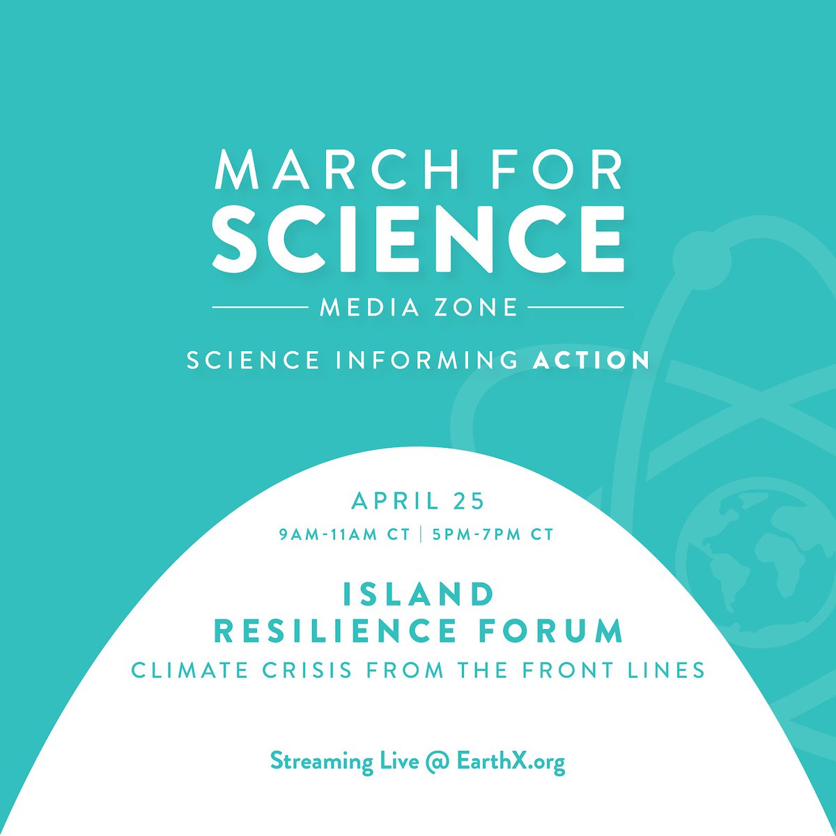 Coming Up at 10:30AM CT: Deep Dive with @UNDP with @danniwashington and @riadmeddeb. Stream now at @earthxorg or March for Science Facebook page #EarthDayAtHome facebook.com/marchforscienc…