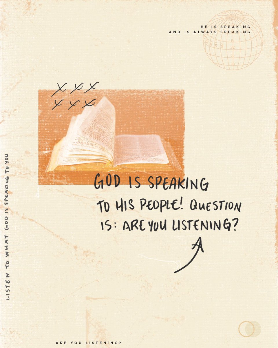 johnlindell's tweet image. What is God saying to you?
__
#godisspeaking #taketimetolisten