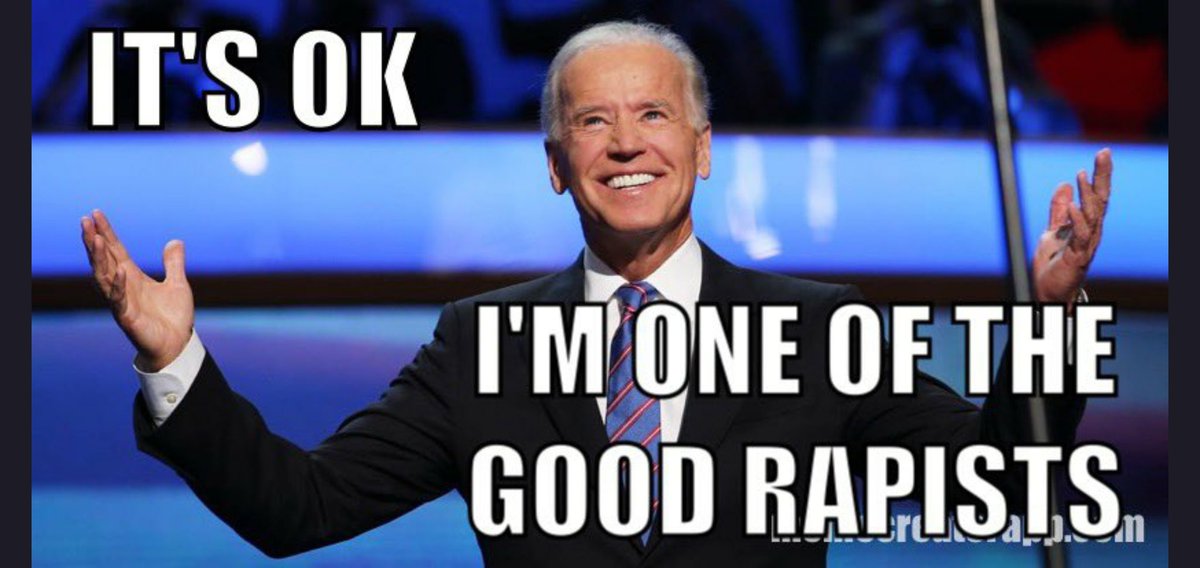 TrueLeft1's tweet image. If I'm ever attacked and raped and I get told it's fine because the rapist is a powerful man, I will not take it! Tara Reid shouldn't have to either!  What message are @TheDemocrats  sending? #BelieveAllWomen #BelieveTaraReade #Bidenisarapist